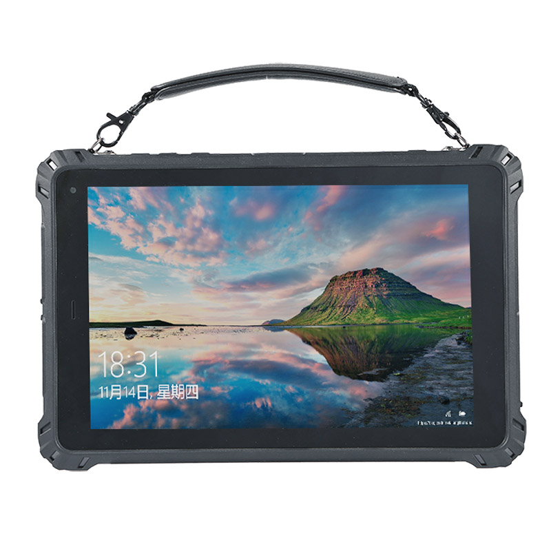 HiDON Hot Selling Cheapest Factory 10 Inch Android 15 Industrial Rugged Tablet PC with NFC QR Scanner Charging Dock HF UHF RFID